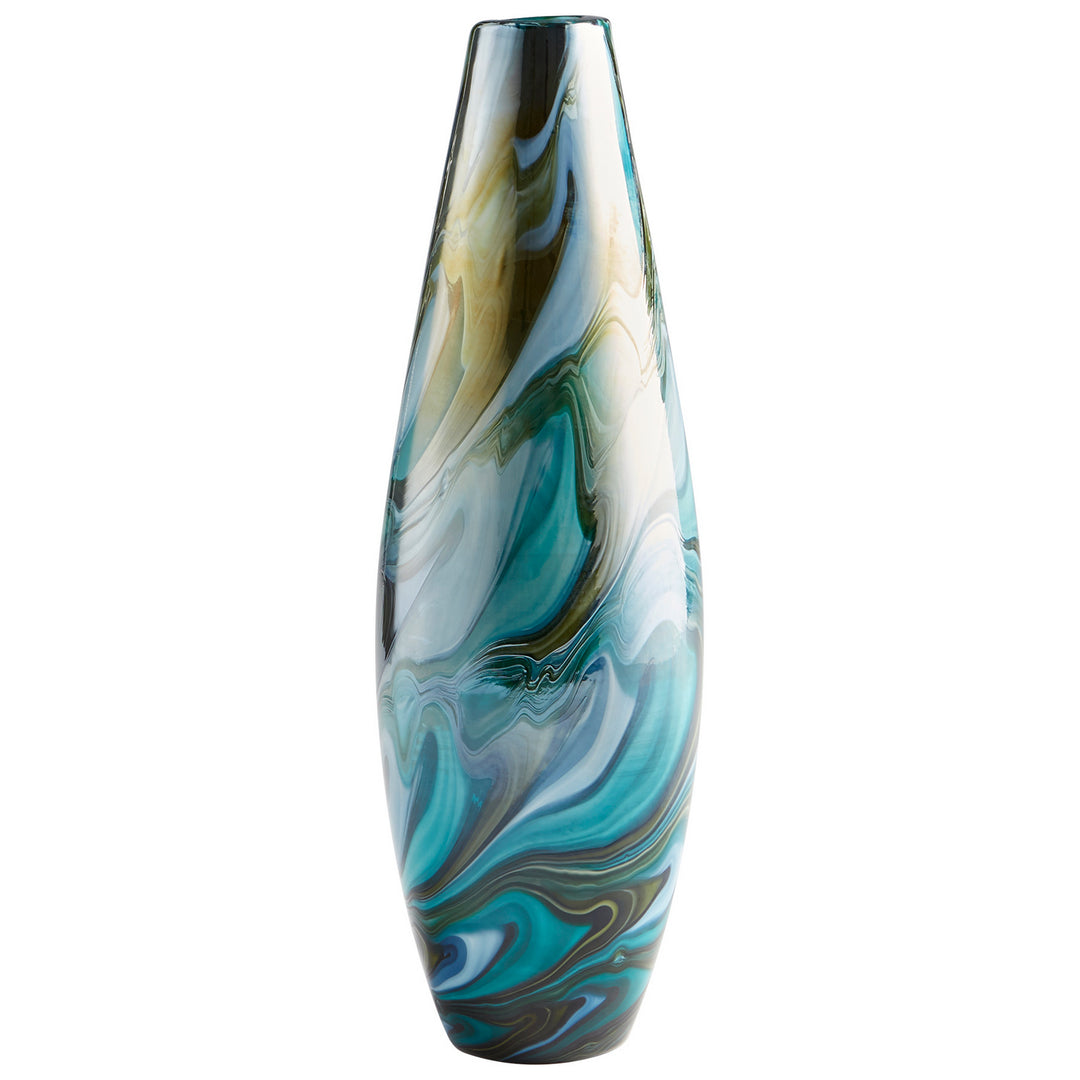 Cyan 09502 Vases & Planters - Multi Colored Blue