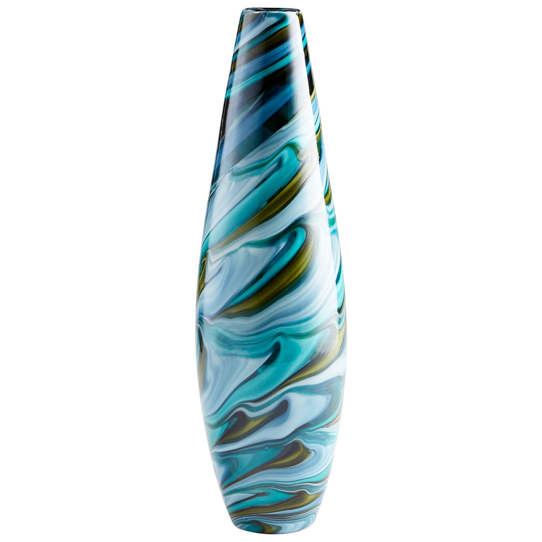 Cyan 09503 Vases & Planters - Multi Colored Blue