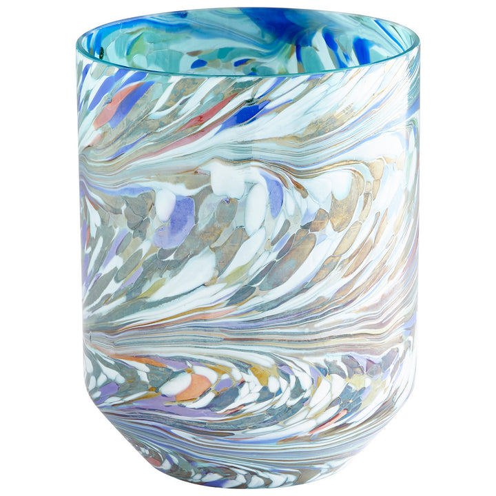 Cyan 09515 Vases & Planters - Jade Mosiac