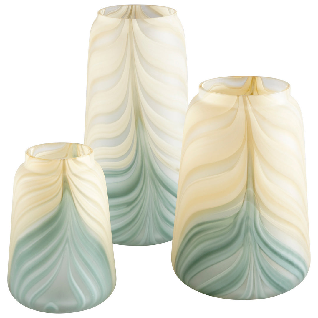 Cyan 09532 Vases & Planters - Yellow And Green