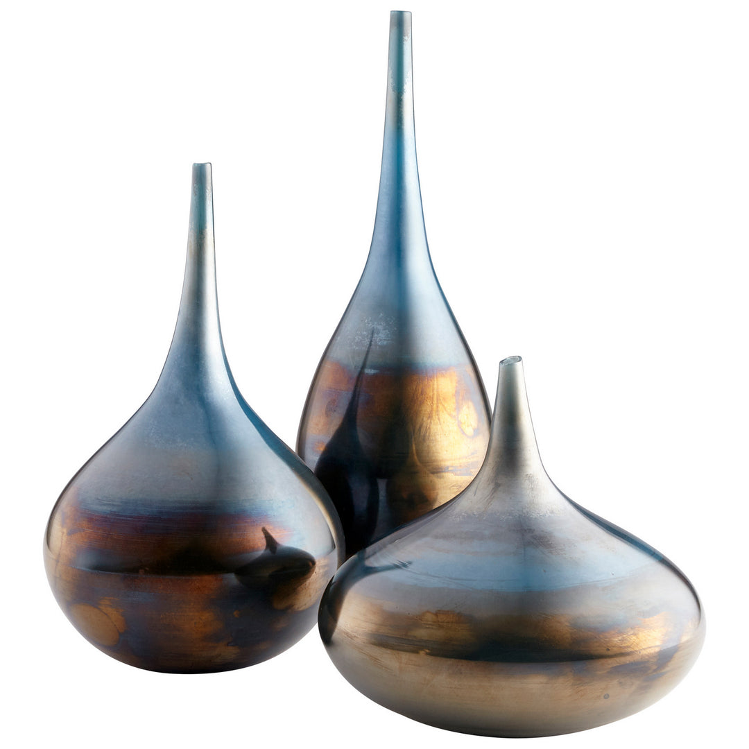 Cyan 09650 Vases & Planters - Iridescent Sunset