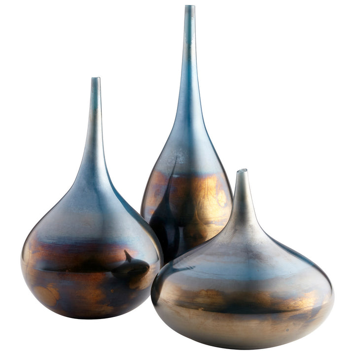Cyan 09650 Vases & Planters - Iridescent Sunset