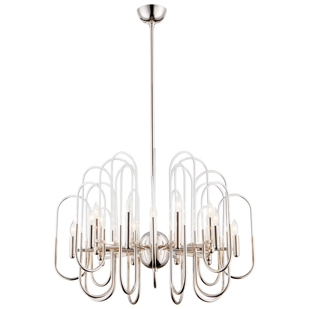 Cyan Design  09689 Chandelier Light - Polished Nickel