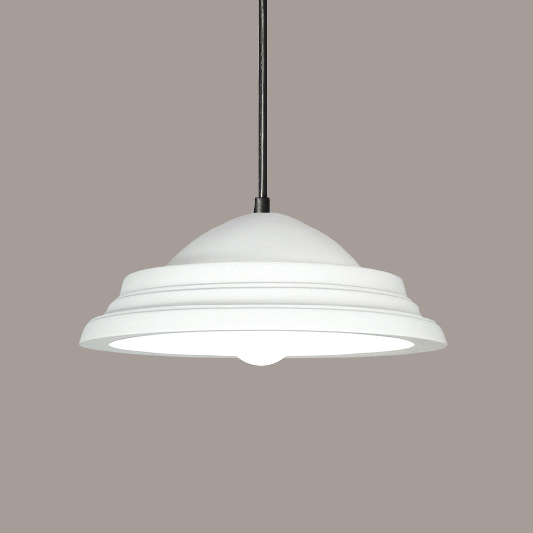 A-19 Islands of Light P101-BCC Pendant Light - Bisque