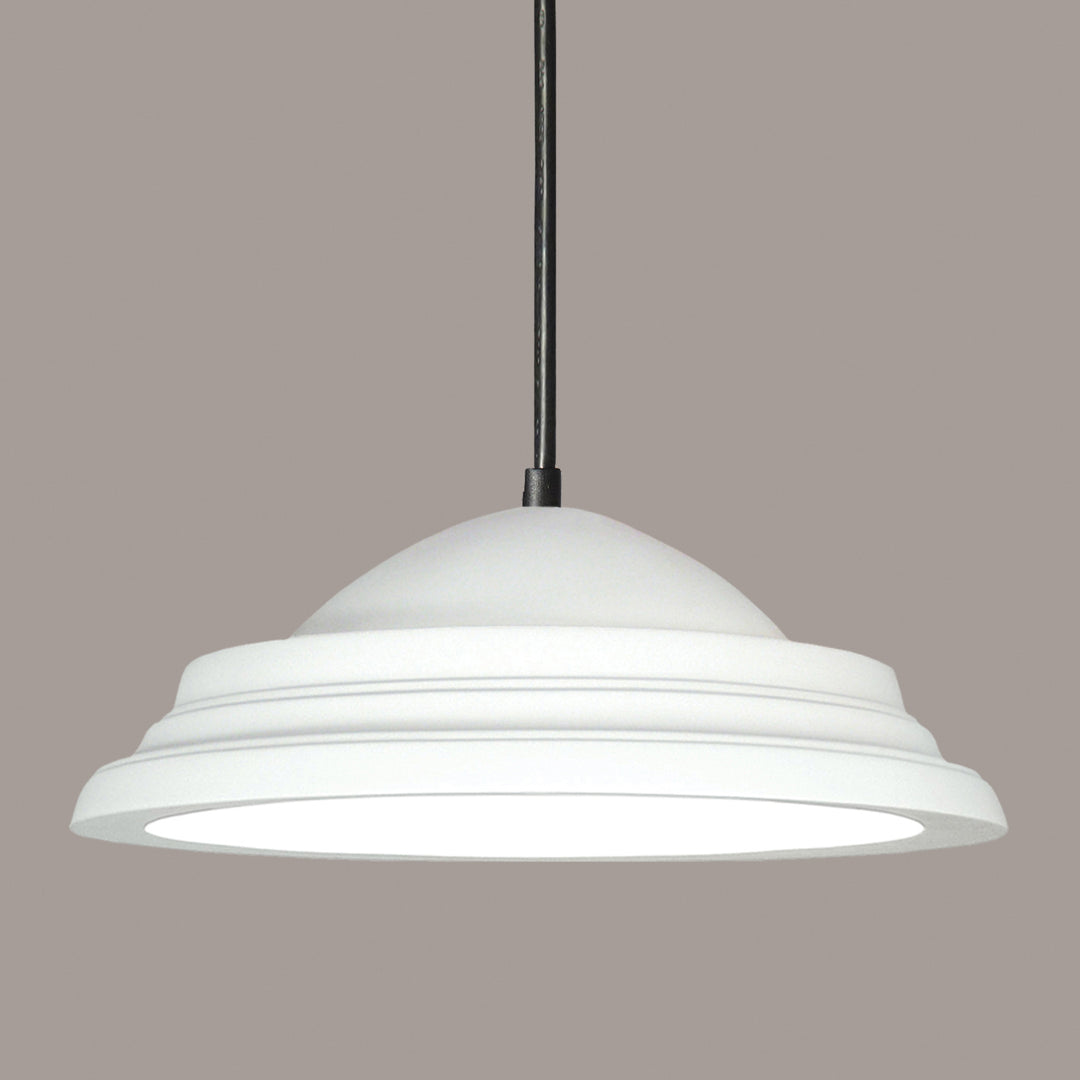A-19 Islands of Light P102-BCC Pendant Light - Bisque