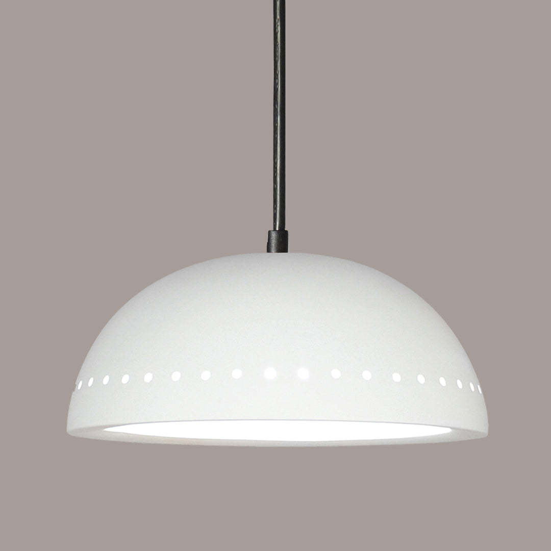 A-19 Islands of Light P306-BCC Pendant Light - Bisque