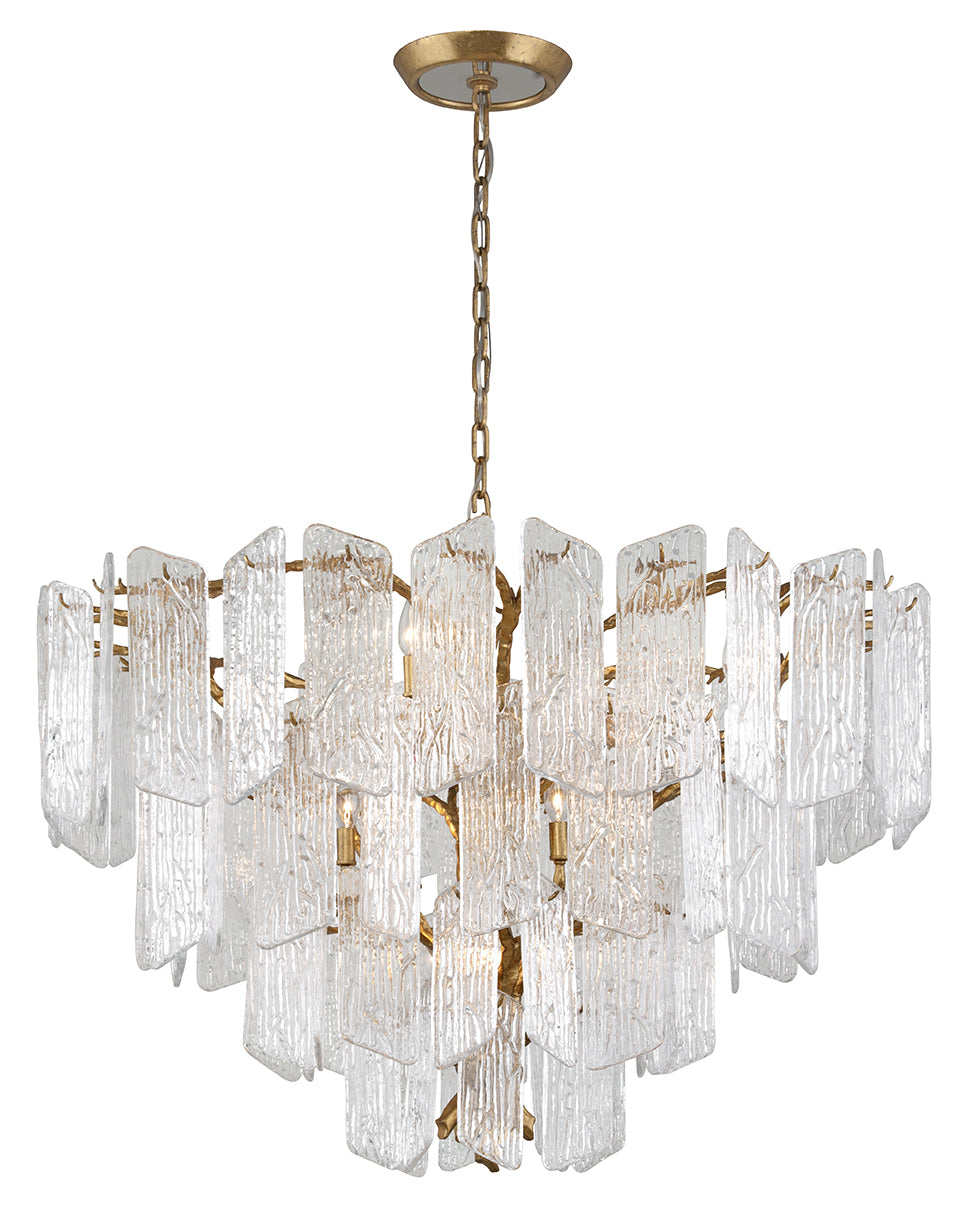 Corbett Piemonte 244-412 Chandelier Light - Royal Gold