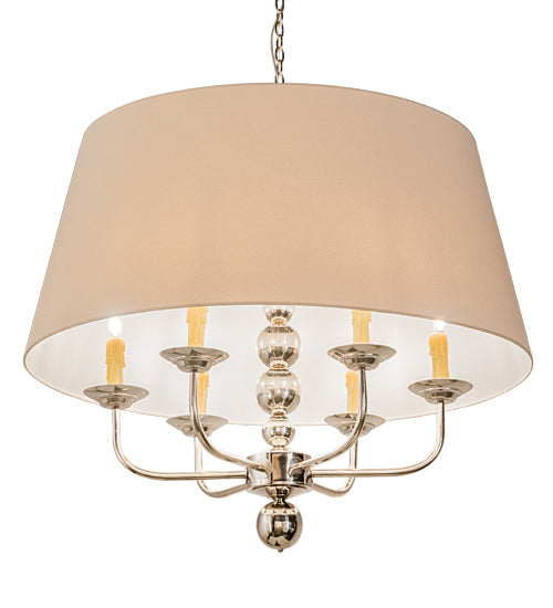 2nd Avenue Biscayne 202413-39 Chandelier Light - Polished Nickel