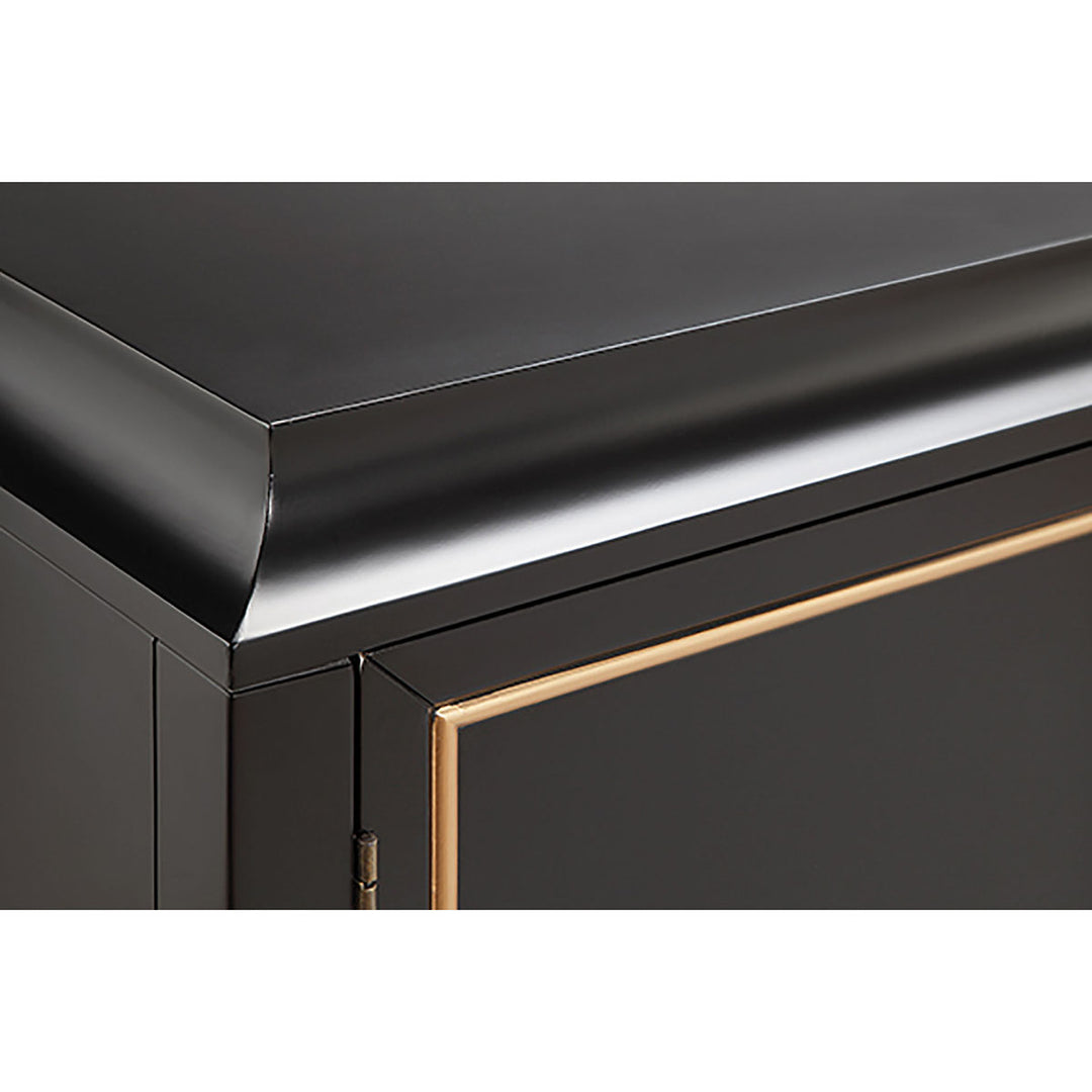 Elk Lighting 13724  Lange Furniture Satin Black