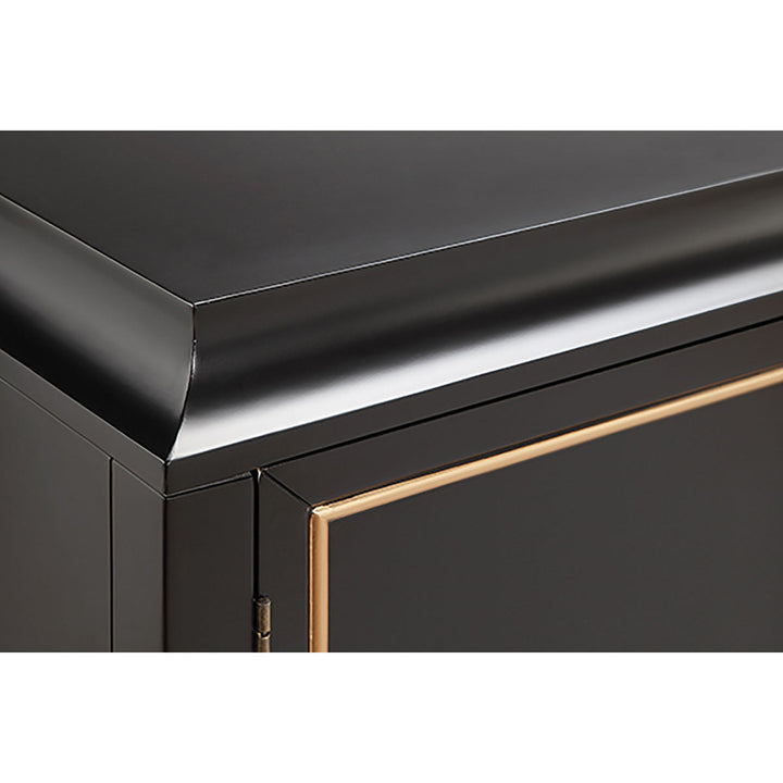 Elk Lighting 13724  Lange Furniture Satin Black