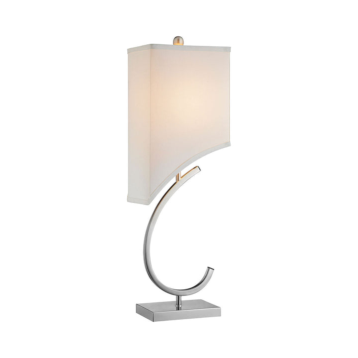 Elk Lighting 76053 Modern Chastain Lamp Brushed Steel