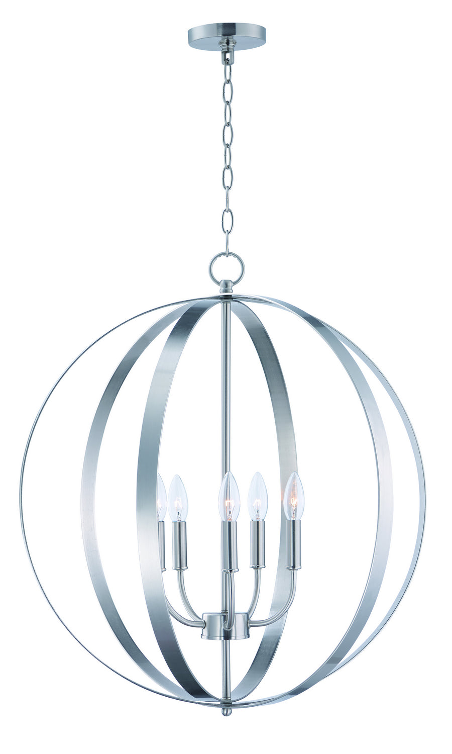 Maxim Provident 10032SN Chandelier Light - Satin Nickel