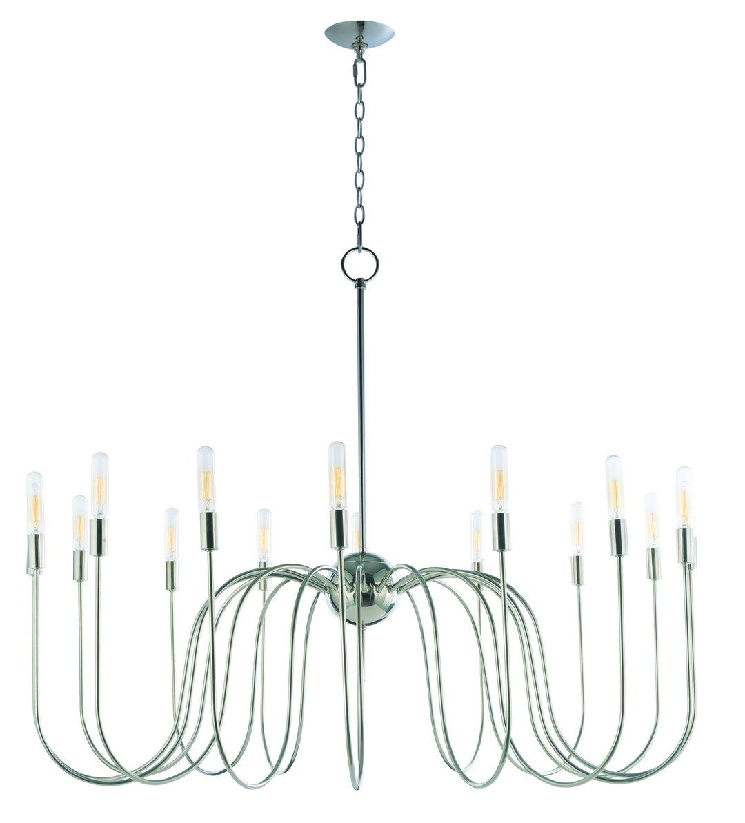 Maxim Willsburg 22408PN Chandelier Light - Polished Nickel