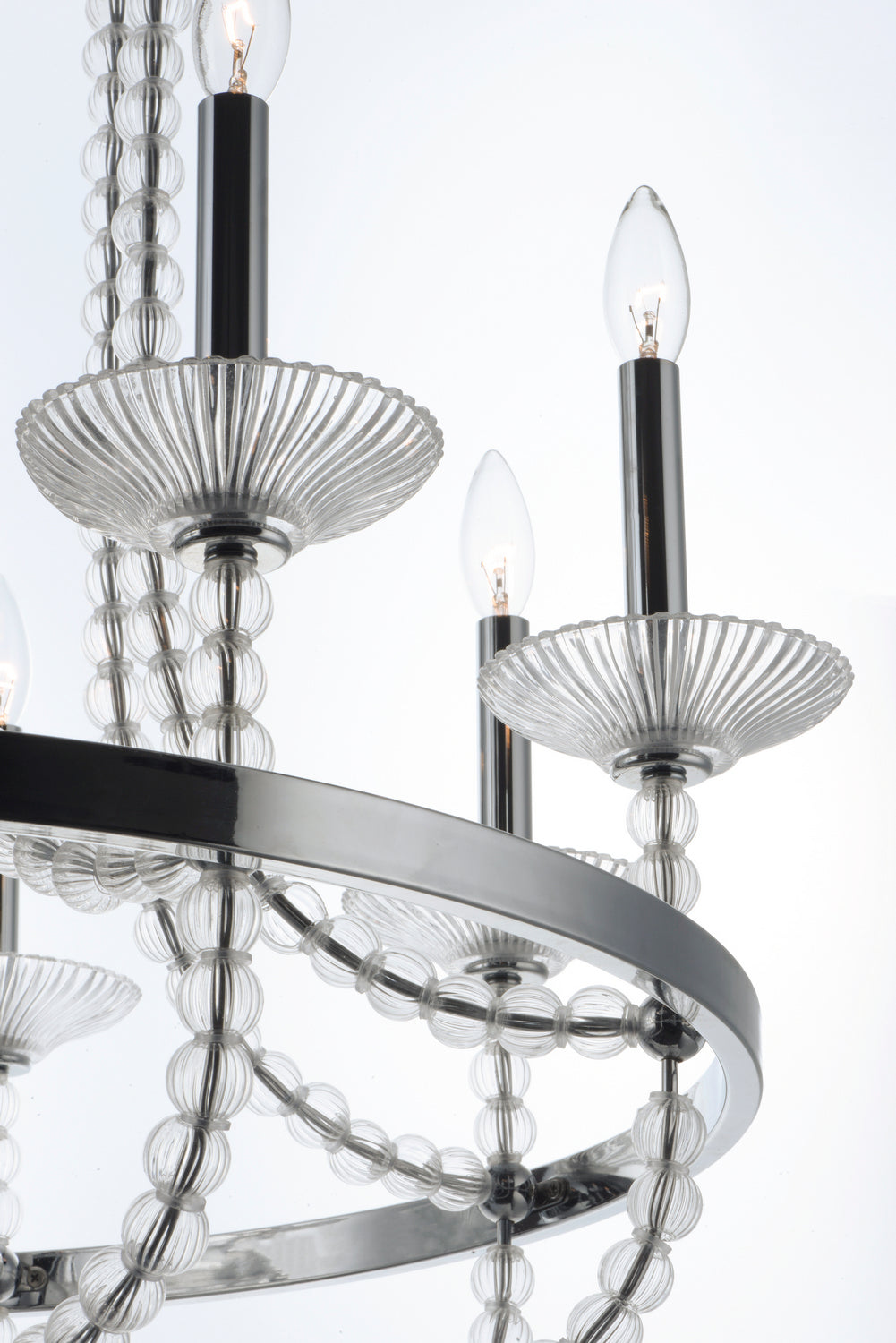 Maxim Paris 30003CLPN Chandelier Light - Polished Nickel