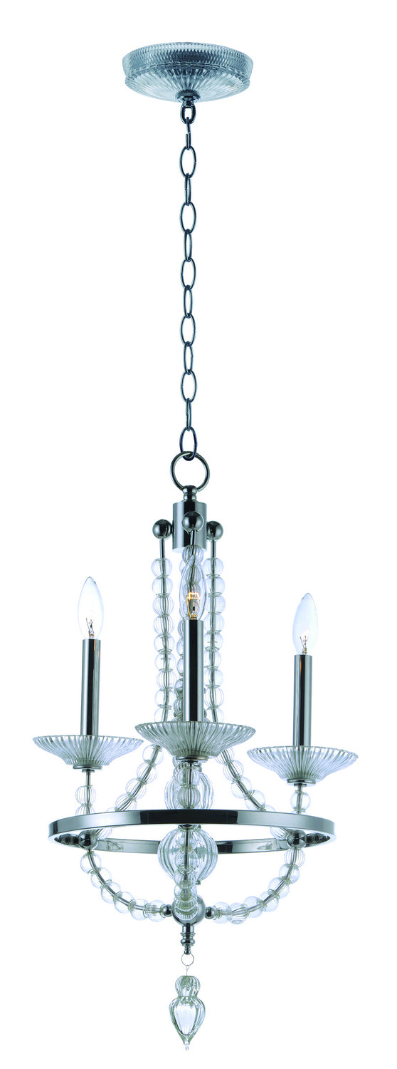 Maxim Paris 30003CLPN Chandelier Light - Polished Nickel