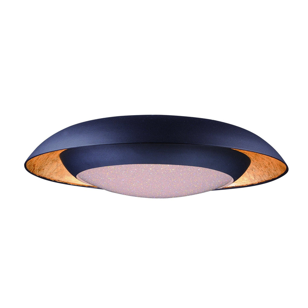 Maxim Iris 35074CYGLBK Ceiling Light - Gold Leaf / Black