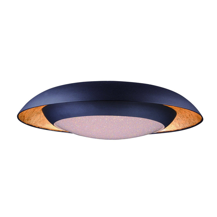 Maxim Iris 35074CYGLBK Ceiling Light - Gold Leaf / Black