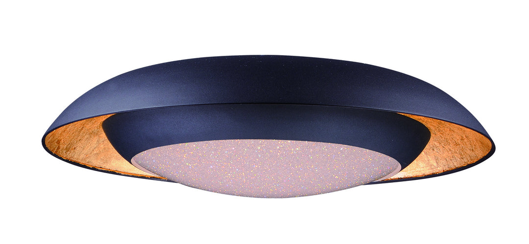 Maxim Iris 35074CYGLBK Ceiling Light - Gold Leaf / Black