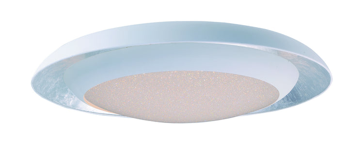 Maxim Iris 35078CYSLWT Ceiling Light - Silver Leaf / White