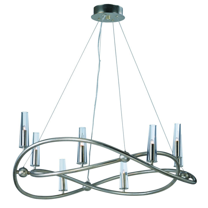 Maxim Entwine 38497CLGS Pendant Light - Golden Silver