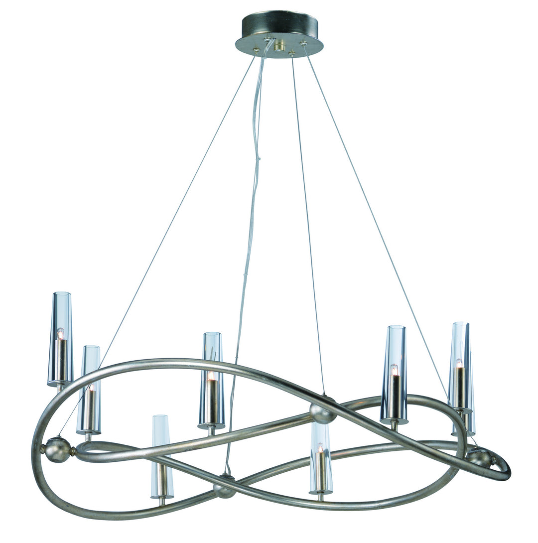 Maxim Entwine 38497CLGS Pendant Light - Golden Silver