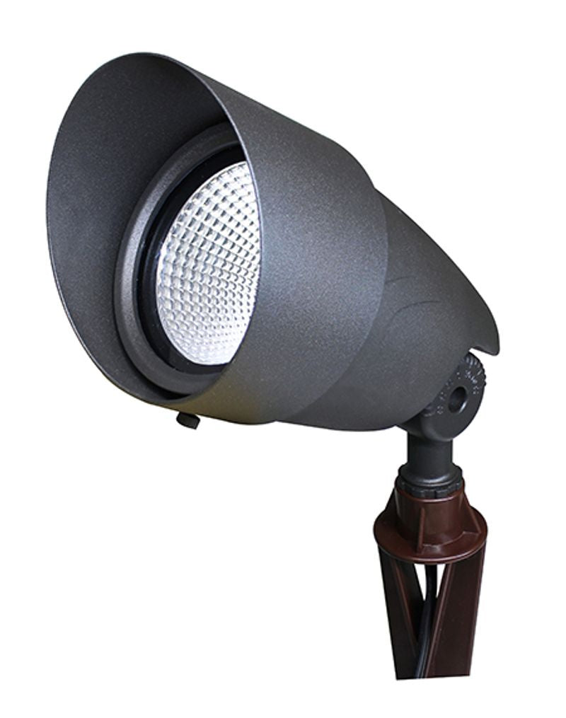 Westgate Lighting LFLV-12W-50K  Led Landscape Uplight Landscape Light Bronze / Dark