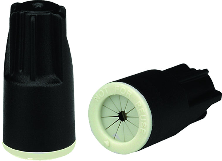 Westgate Lighting LSWN1  Pack Of 24 Waterproof Wirenuts Decor Black