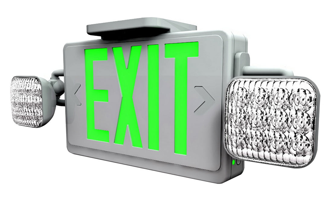 Westgate Lighting XT-CL-GW-EM  Led Exit/Emergency Light Combo Utility Light White