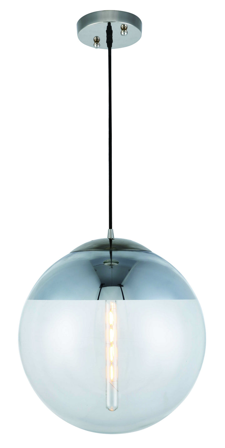 Elegant Beckett 1142D16PN Pendant Light - Polished Nickel