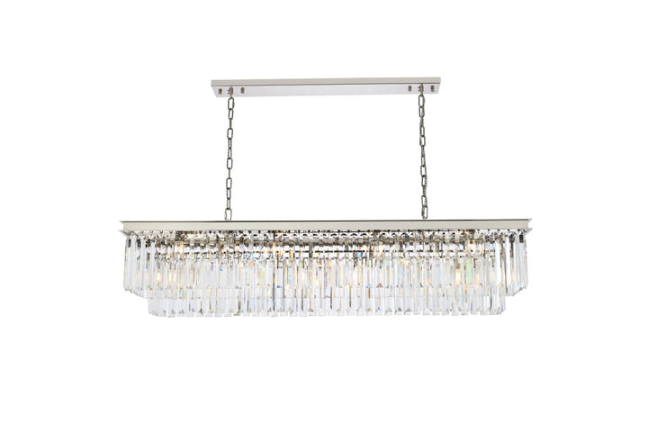 Elegant Sydney 1232D60PN/RC Pendant Light - Polished Nickel