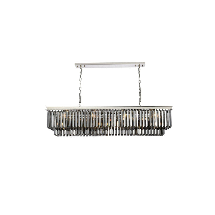 Elegant Sydney 1232D60PN-SS/RC Pendant Light - Polished Nickel