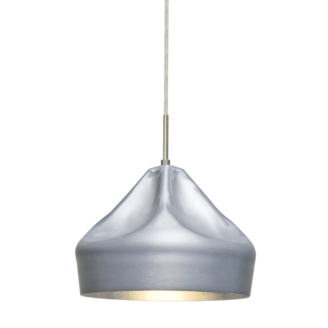 Besa Lighting 1JT-LOTUS-SN Modern Lotus Track Light Satin Nickel