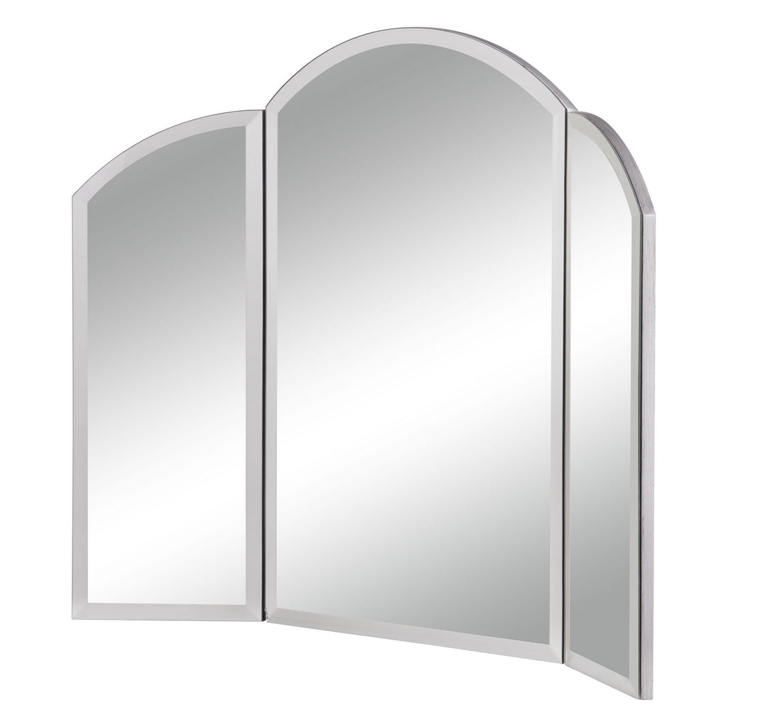 Elegant Lighting MF6-1039S Contempo Mirror Mirror Pewter, Nickel, Silver