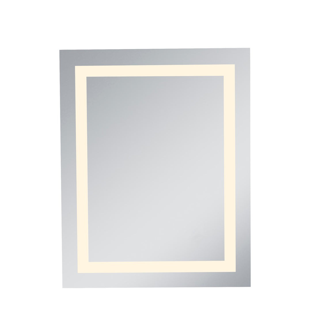 Elegant Lighting MRE-6013  Nova Mirror Glossy White