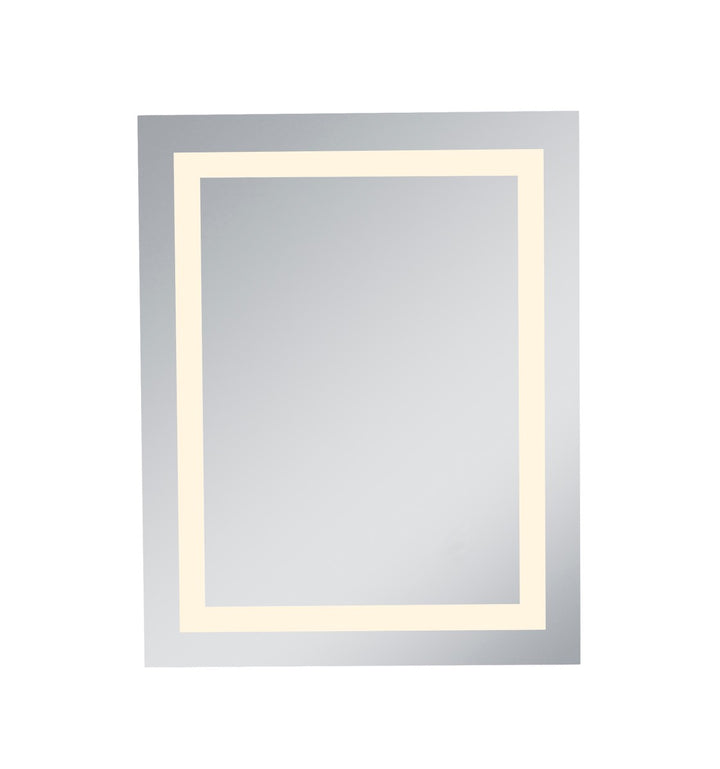 Elegant Lighting MRE-6013  Nova Mirror Glossy White