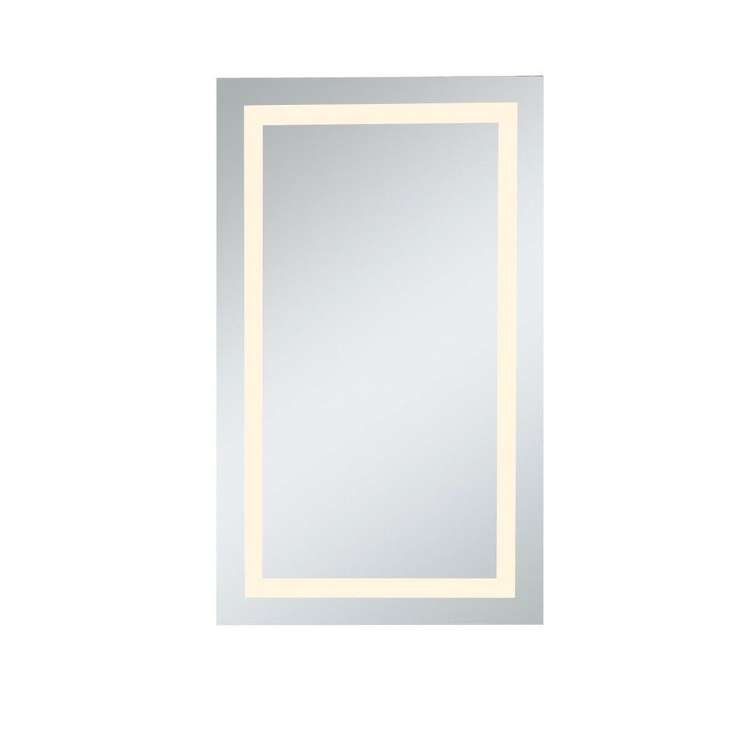 Elegant Lighting MRE-6014  Nova Mirror Glossy White