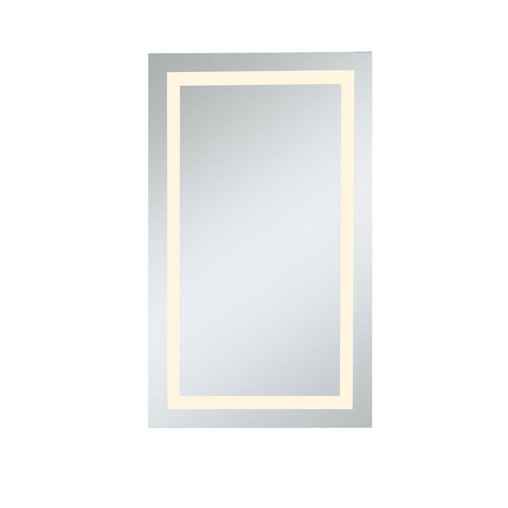 Elegant Lighting MRE-6014  Nova Mirror Glossy White