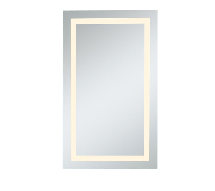 Elegant Lighting MRE-6014  Nova Mirror Glossy White