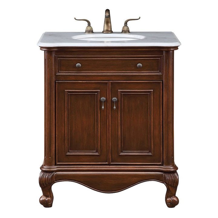 Elegant Lighting VF-1032  Luxe Plumbing Teak