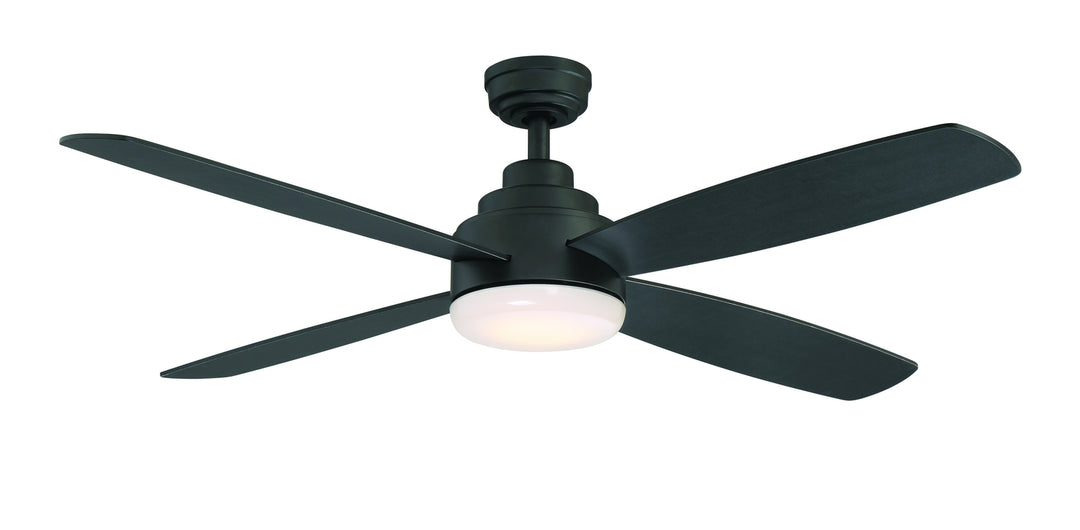 Wind River Fan Company Aeris WR1602MB Ceiling Fan 52 - Matte Black, Matte Black/