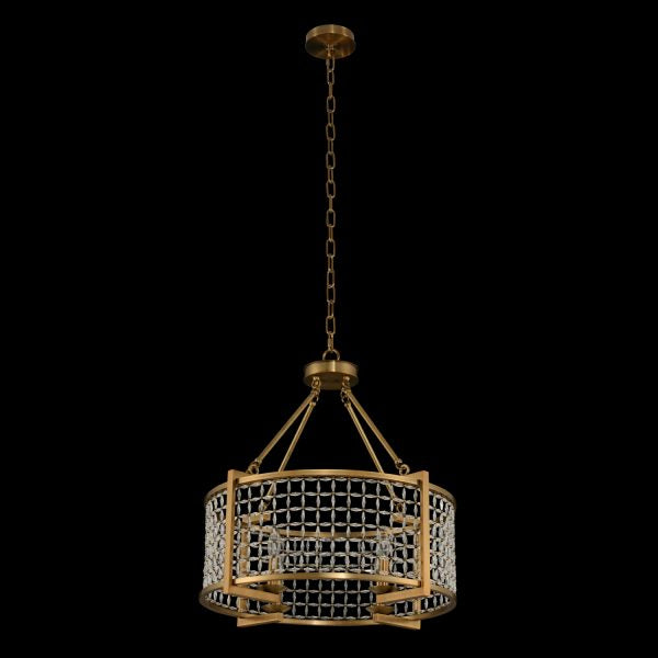 Allegri Verona 032151-043-FR001 Chandelier Light - Brushed Pearlized Brass