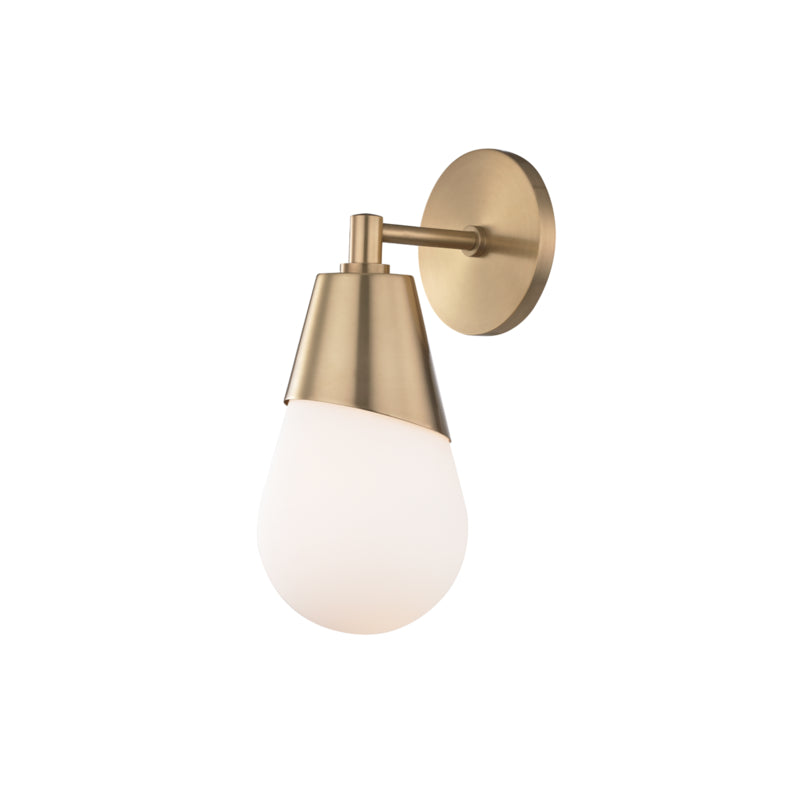 Mitzi Cora H101101-AGB Wall Sconce Light - Aged Brass