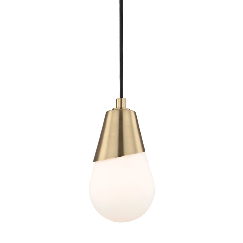 Mitzi Cora H101701-AGB Pendant Light - Aged Brass