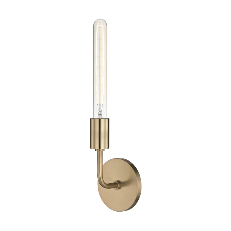 Mitzi Ava H109101A-AGB Wall Sconce Light - Aged Brass