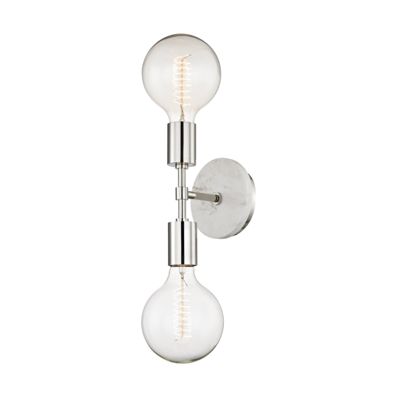 Mitzi Chloe H110102-PN Wall Sconce Light - Polished Nickel