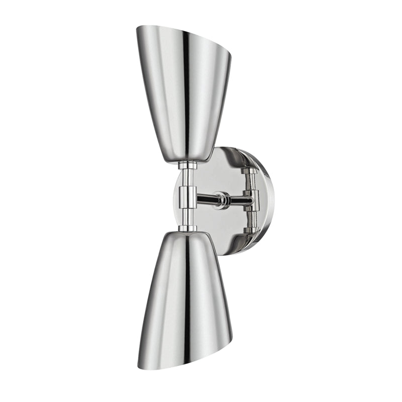 Mitzi Kai H115102-PN Wall Sconce Light - Polished Nickel