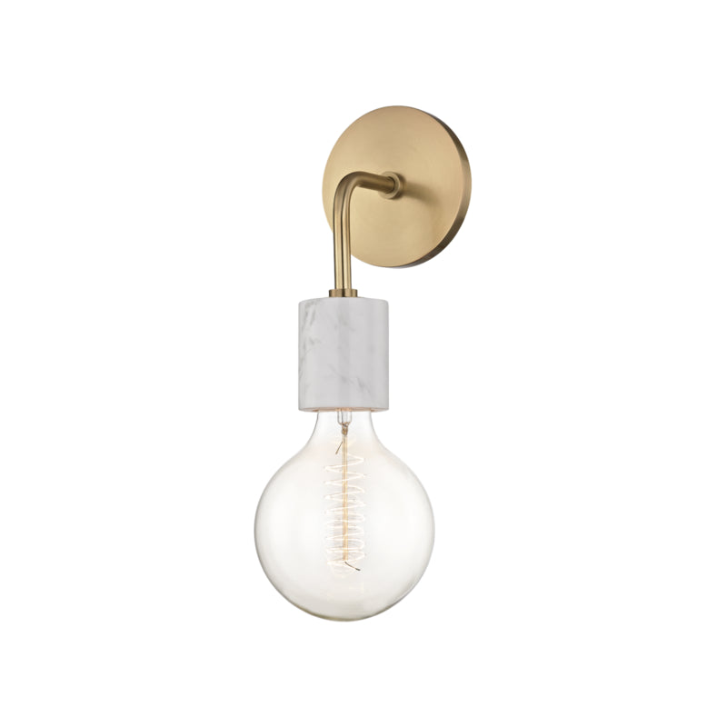 Mitzi Asime H120101-AGB Wall Sconce Light - Aged Brass