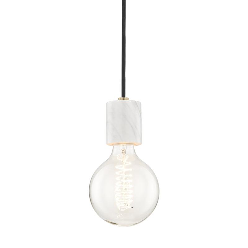 Mitzi Asime H120701-AGB Pendant Light - Aged Brass