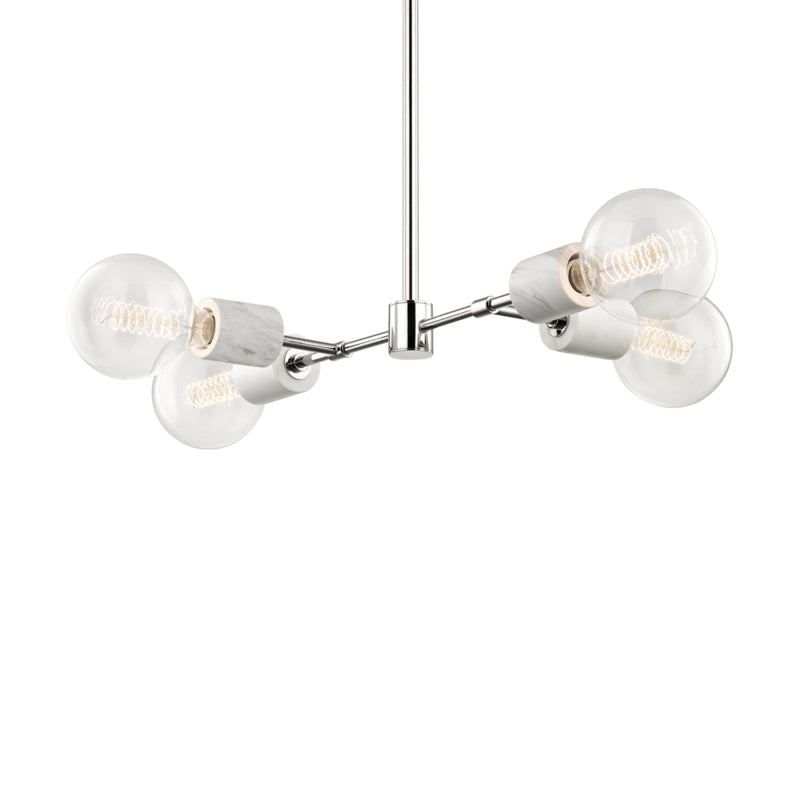 Mitzi Asime H120704-PN Chandelier Light - Polished Nickel