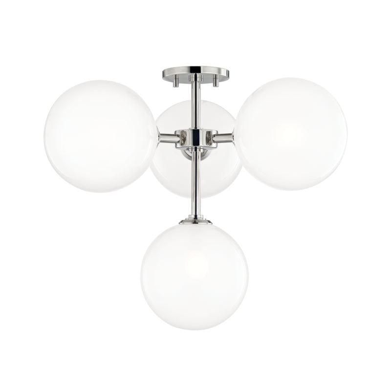 Mitzi Ashleigh H122604-PN Ceiling Light - Polished Nickel